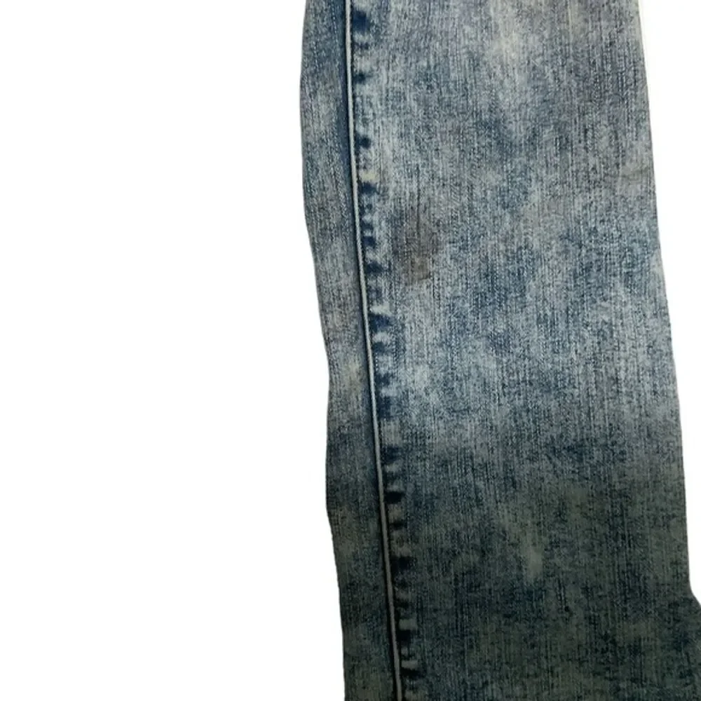 CJ BLACK  Skinny Flex Jeans Distressed  Mens Denim Blue  38 X 30  (Tag 38x32)